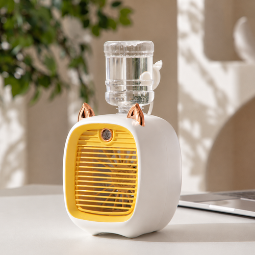 Mini Cat Mist Fan & Night Light