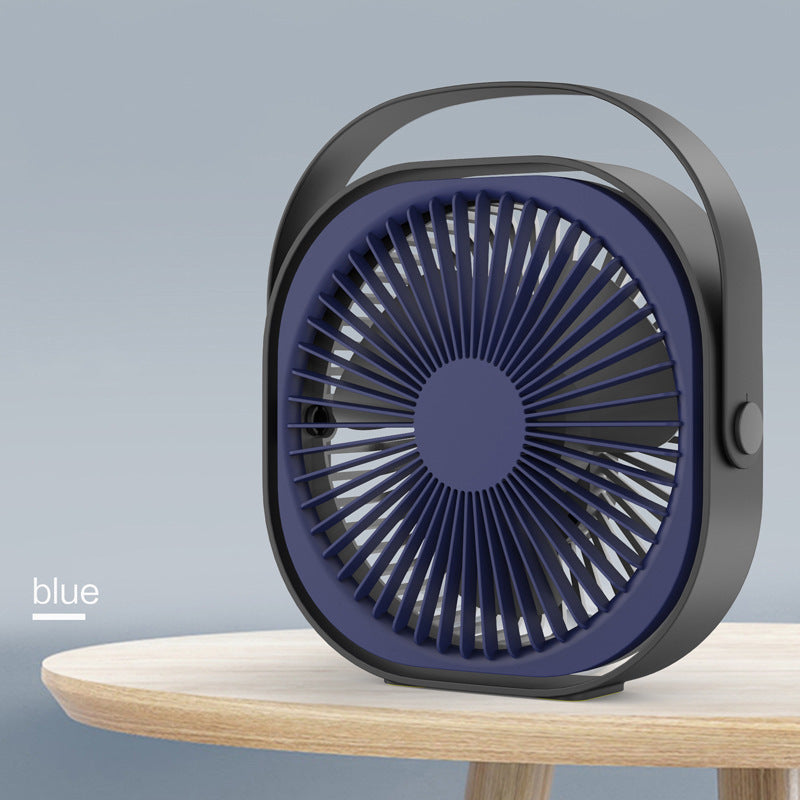 Ventilateur de bureau portable rechargeable 360°