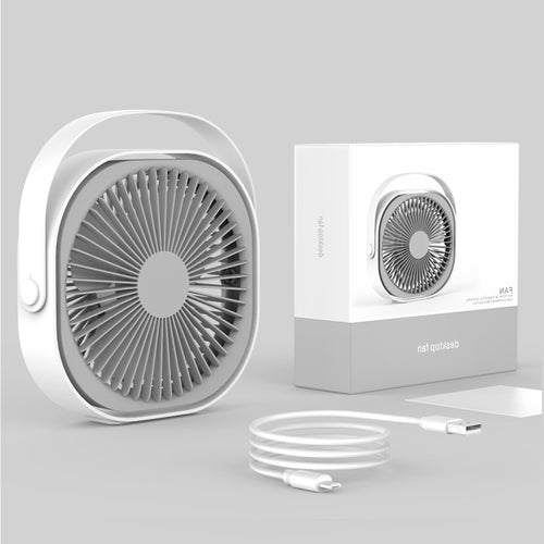 360° Rechargeable Portable Desk Fan