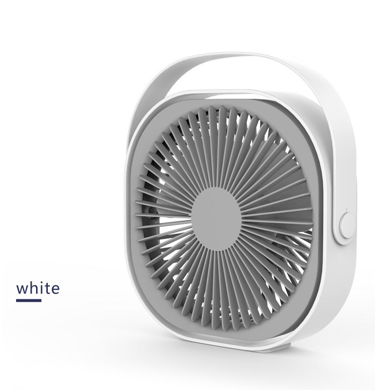 Ventilateur de bureau portable rechargeable 360°