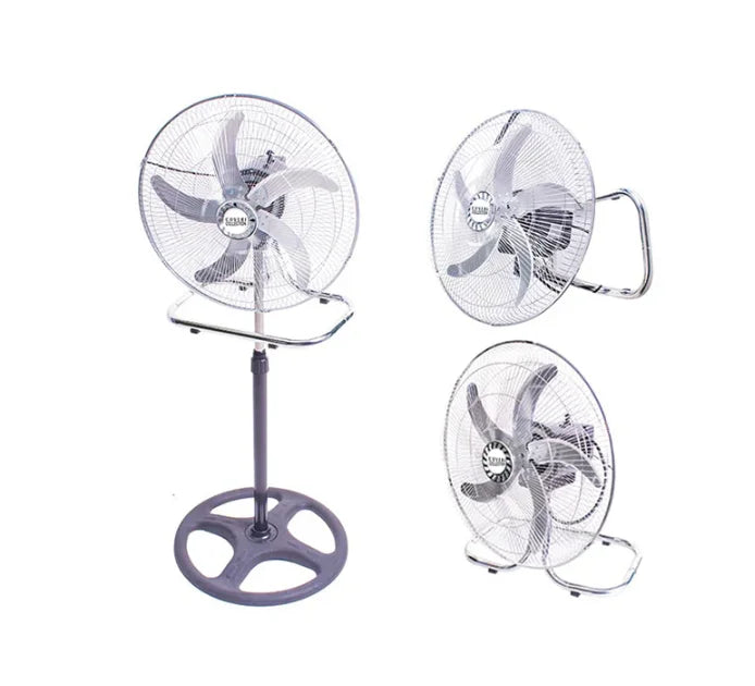 3-in-1 Industrial Metal Standing Fan – 6