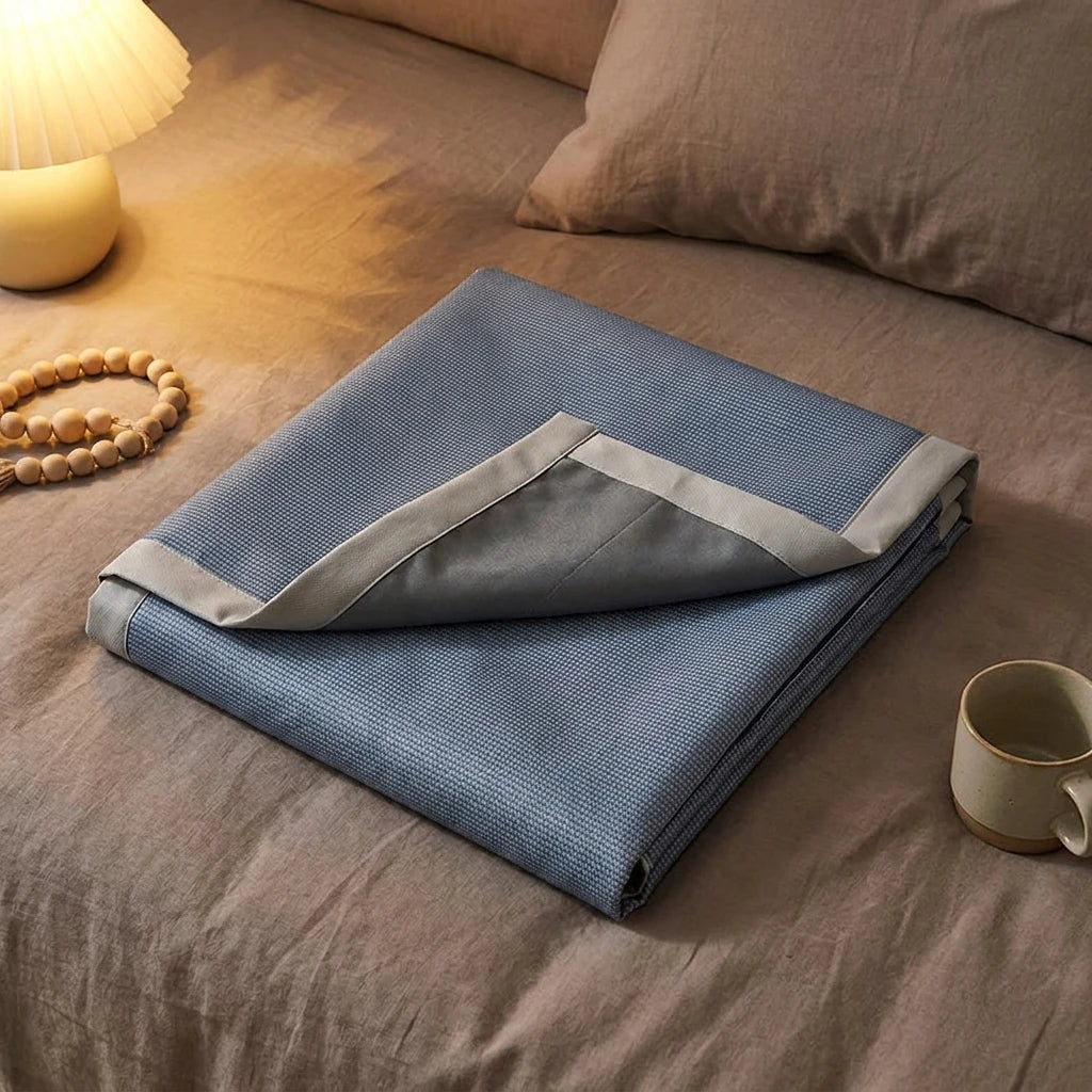Foldable Cooling Mattress Topper with Pillowcases – 4