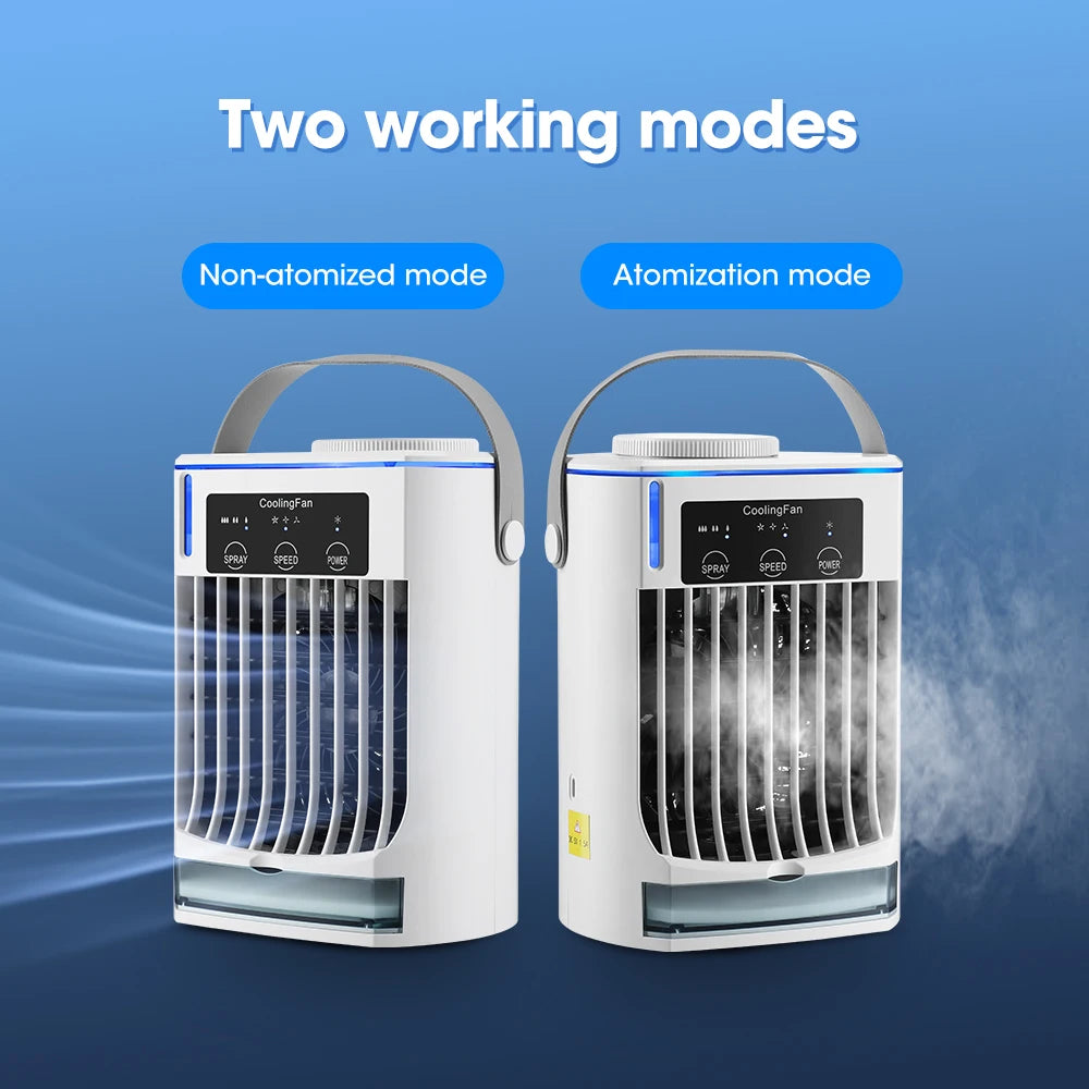Small Space Desktop Air Cooler & Humidifier