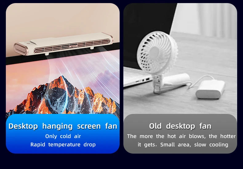 Bladeless Wall-Mount & Stand Tower Fan – 10