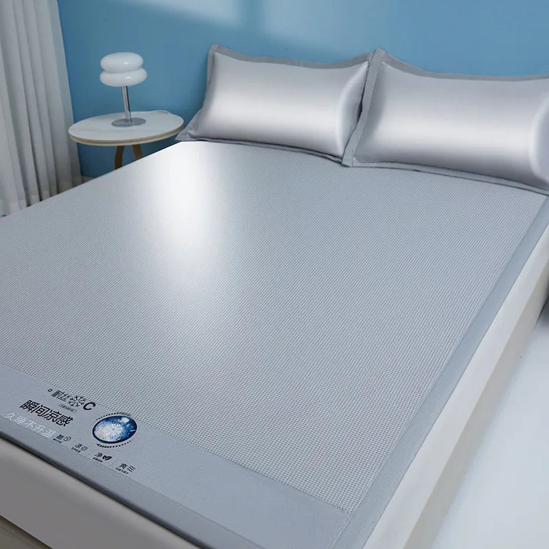 Carbon Fiber Ice Silk Cooling Bed Pad Set – 15