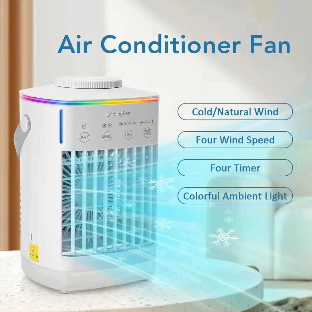 Small Space Desktop Air Cooler & Humidifier