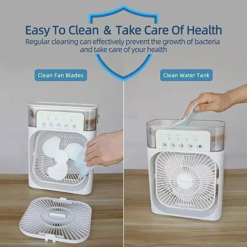 3-in-1 Fan, Humidifier & Night Light – 6