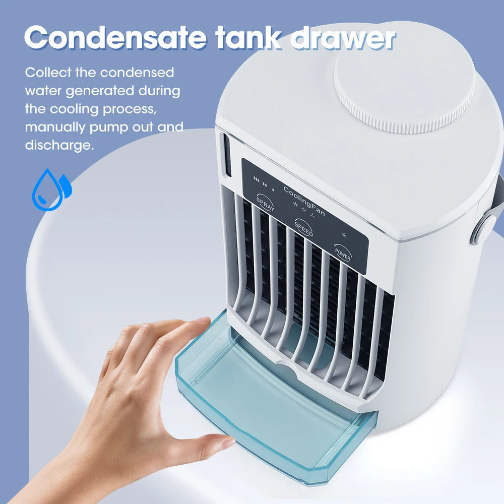 Small Space Desktop Air Cooler & Humidifier
