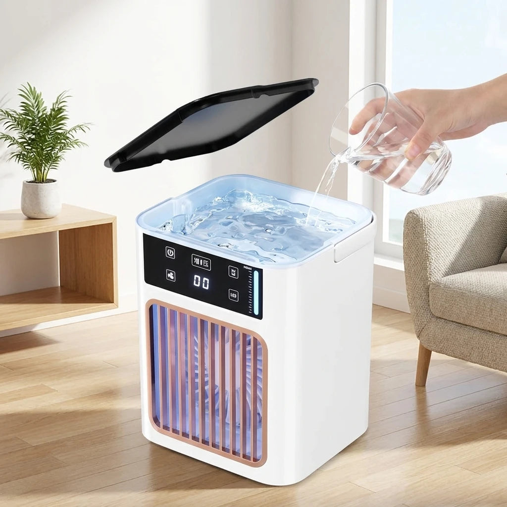 Turbocharged Desktop Air Cooler & Humidifier – 5