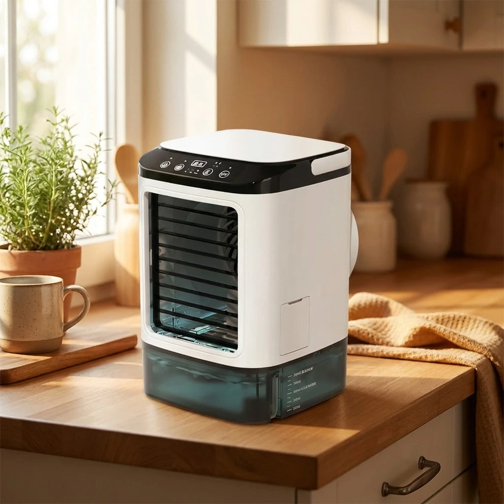 Mini Personal Air Cooler with Night Light – 6