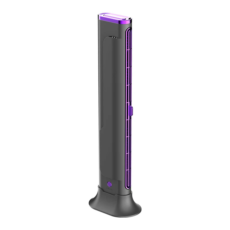 Bladeless Wall-Mount & Stand Tower Fan – 28