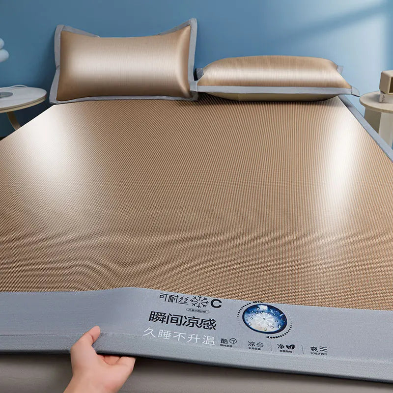 Carbon Fiber Ice Silk Cooling Bed Pad Set – 39