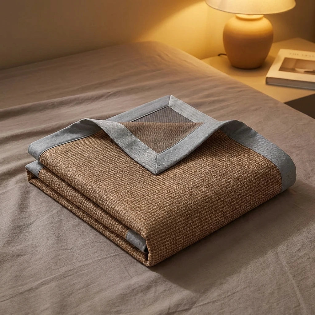 Carbon Fiber Ice Silk Cooling Bed Pad Set