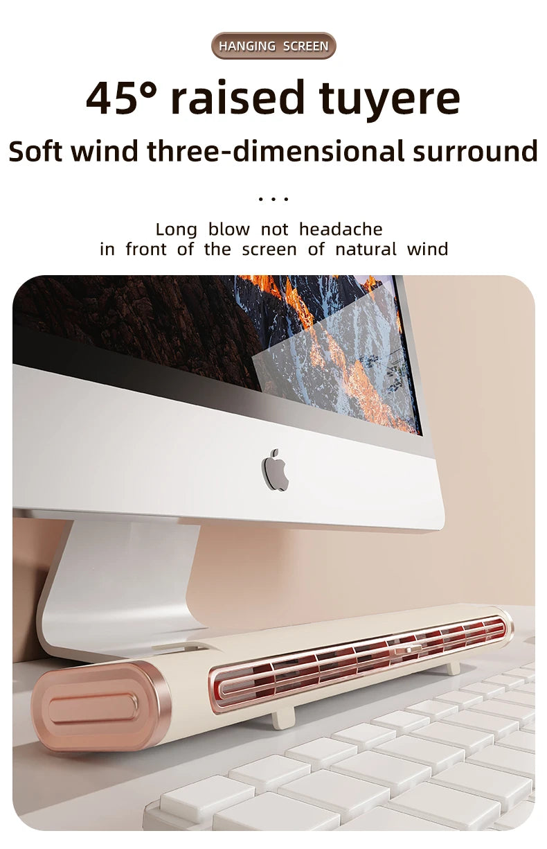 Bladeless Wall-Mount & Stand Tower Fan – 21