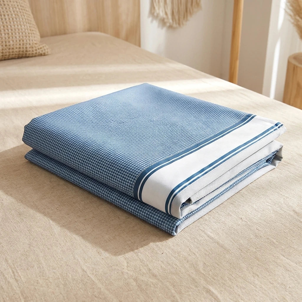 Foldable Cooling Mattress Topper with Pillowcases – 3
