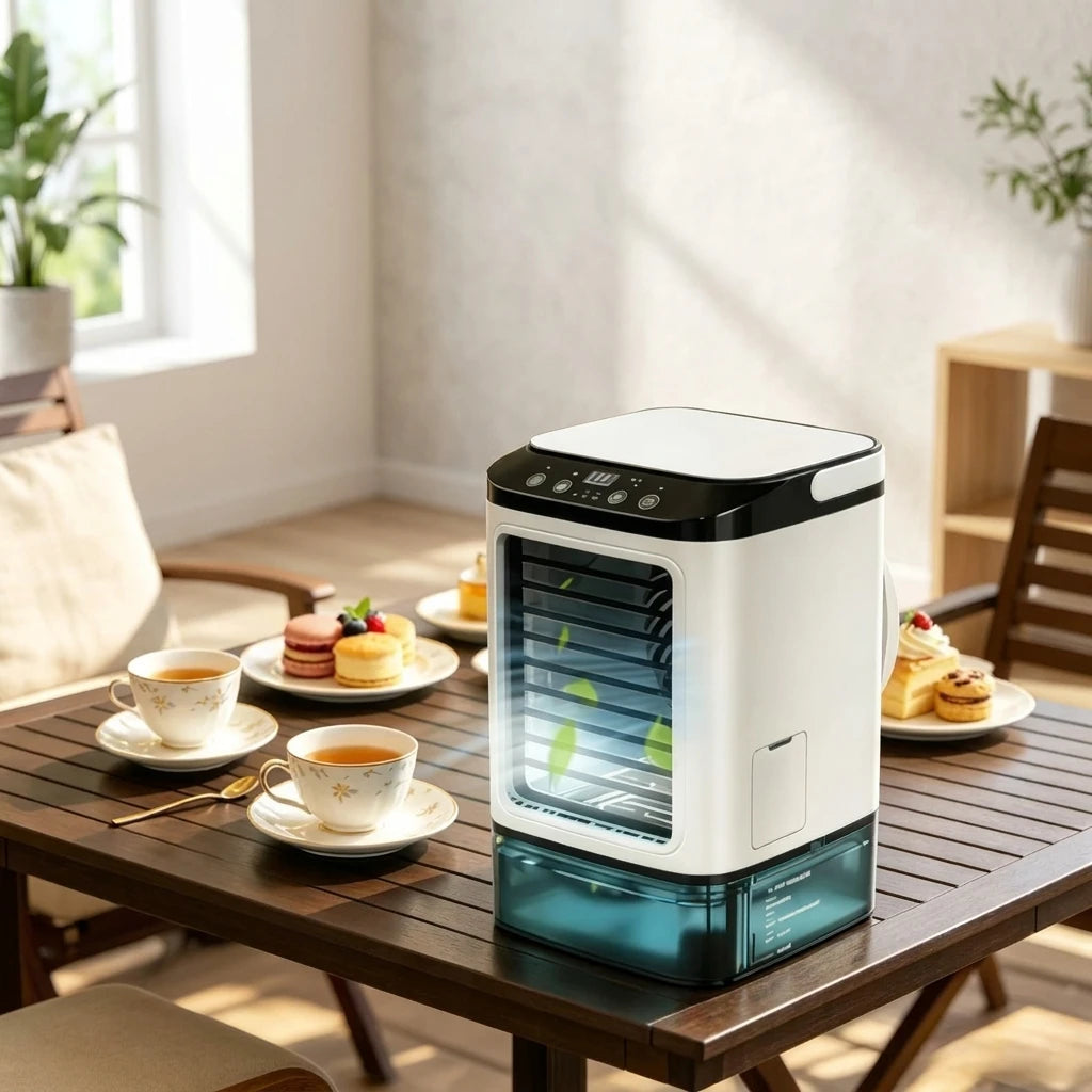 Mini Personal Air Cooler with Night Light – 5