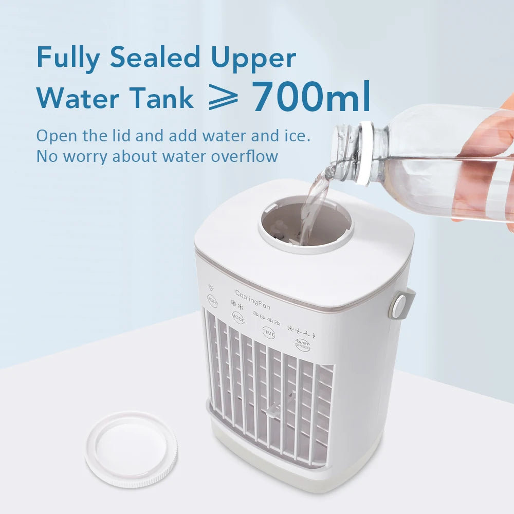Small Space Desktop Air Cooler & Humidifier