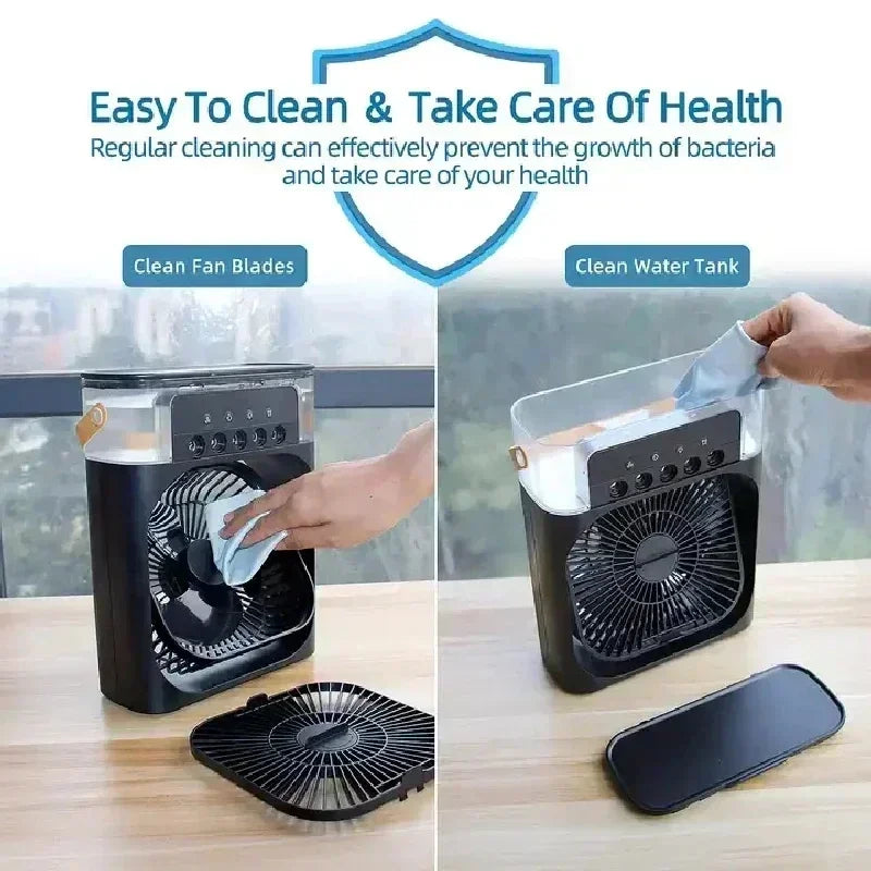 3-in-1 Fan, Humidifier & Night Light – 9