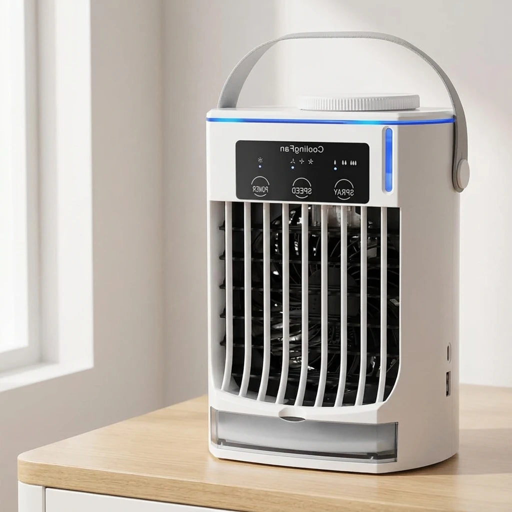 Small Space Desktop Air Cooler & Humidifier