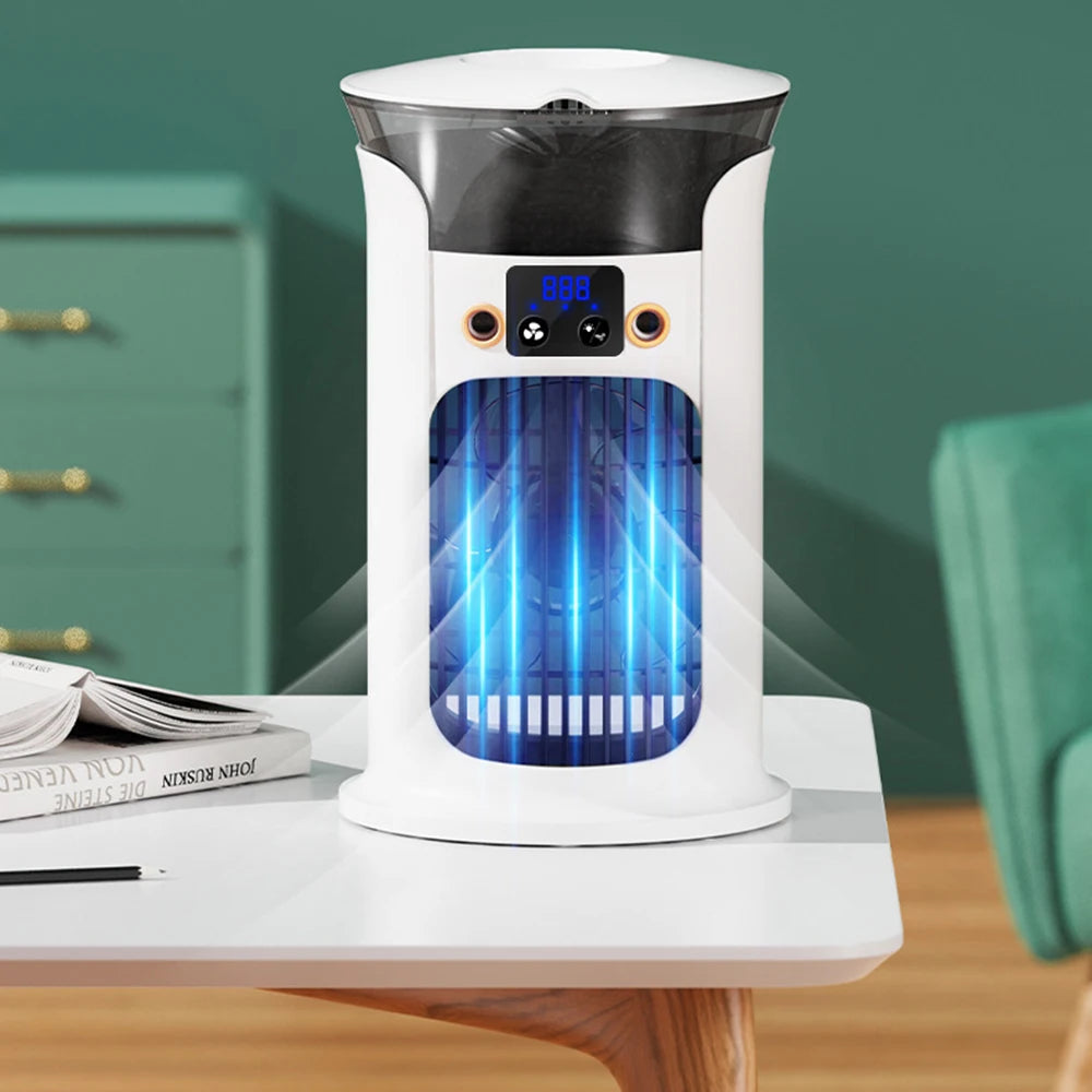 Mute Desktop Mini Air Cooler & Humidifier – 14