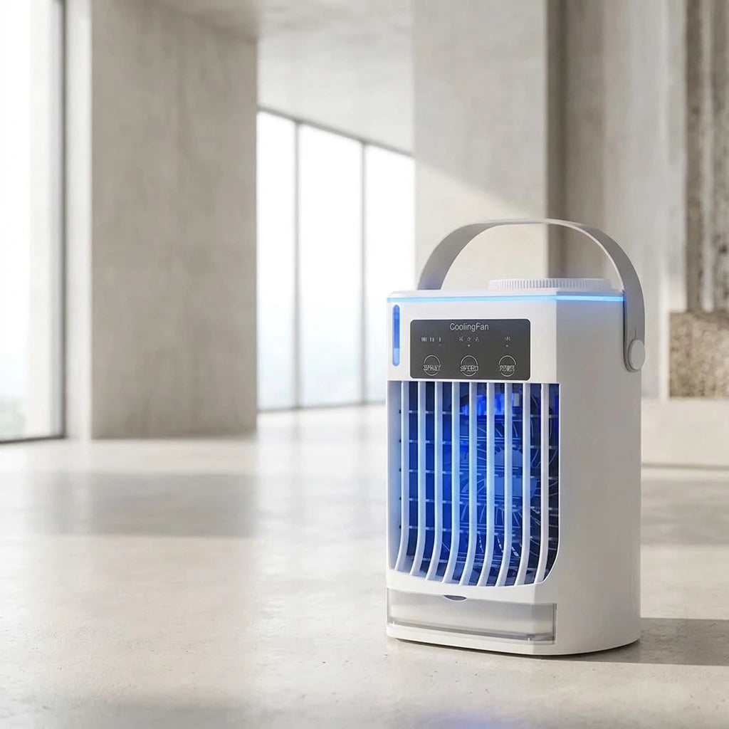 Small Space Desktop Air Cooler & Humidifier