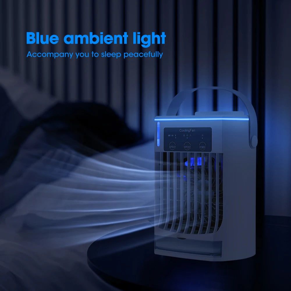 Small Space Desktop Air Cooler & Humidifier