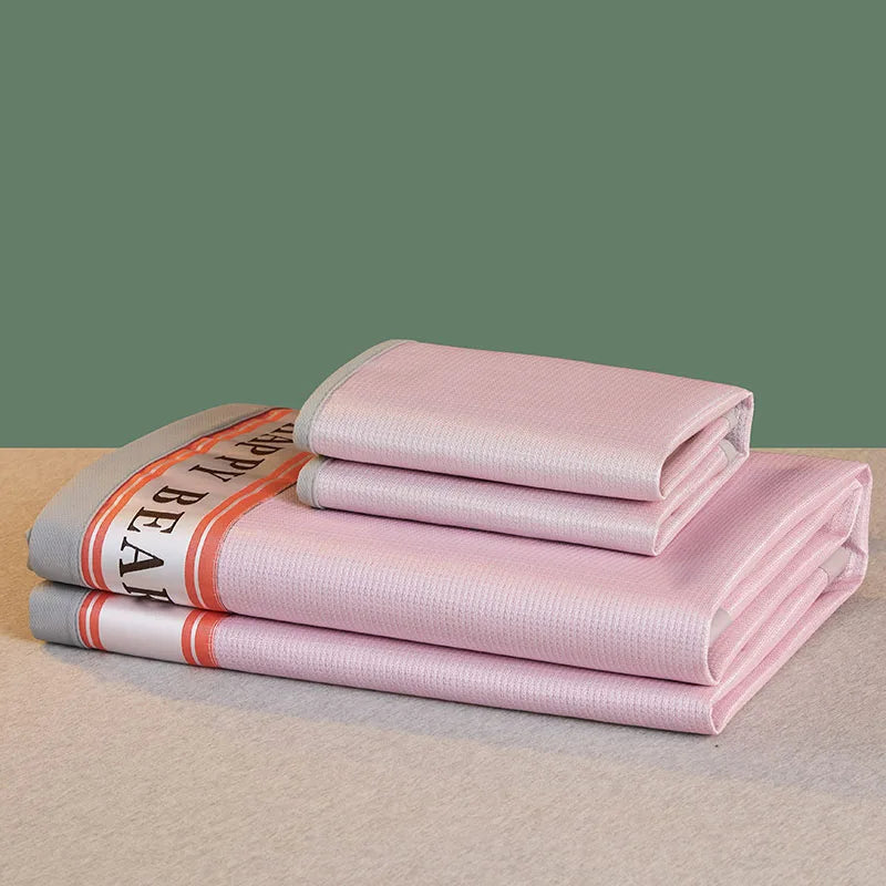 Foldable Cooling Mattress Topper with Pillowcases – 18