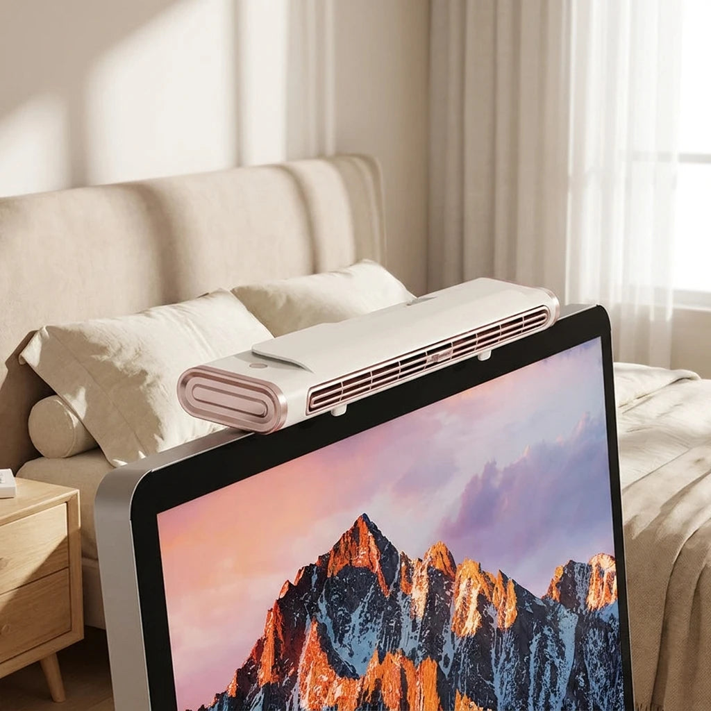 Bladeless Wall-Mount & Stand Tower Fan