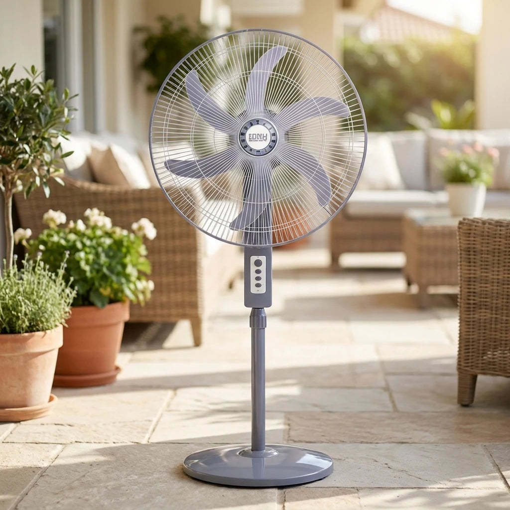 3-in-1 Industrial Metal Standing Fan – 5