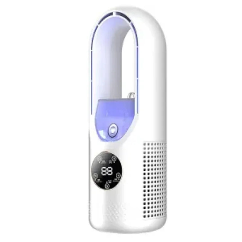 Mini Air Cooler with LED Display & Night Light – 18