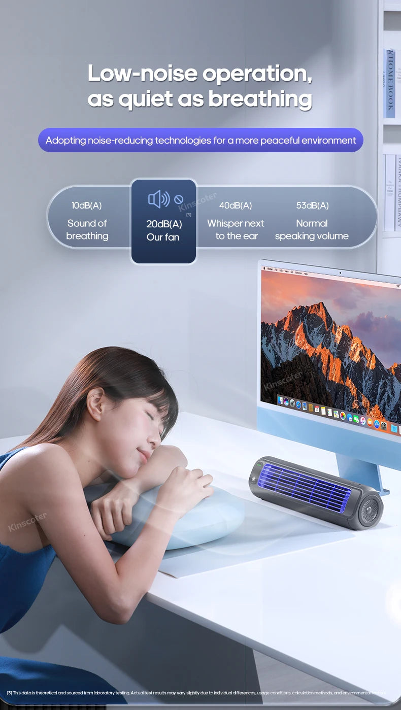 Rechargeable Wall-Mount Tower Fan – 20