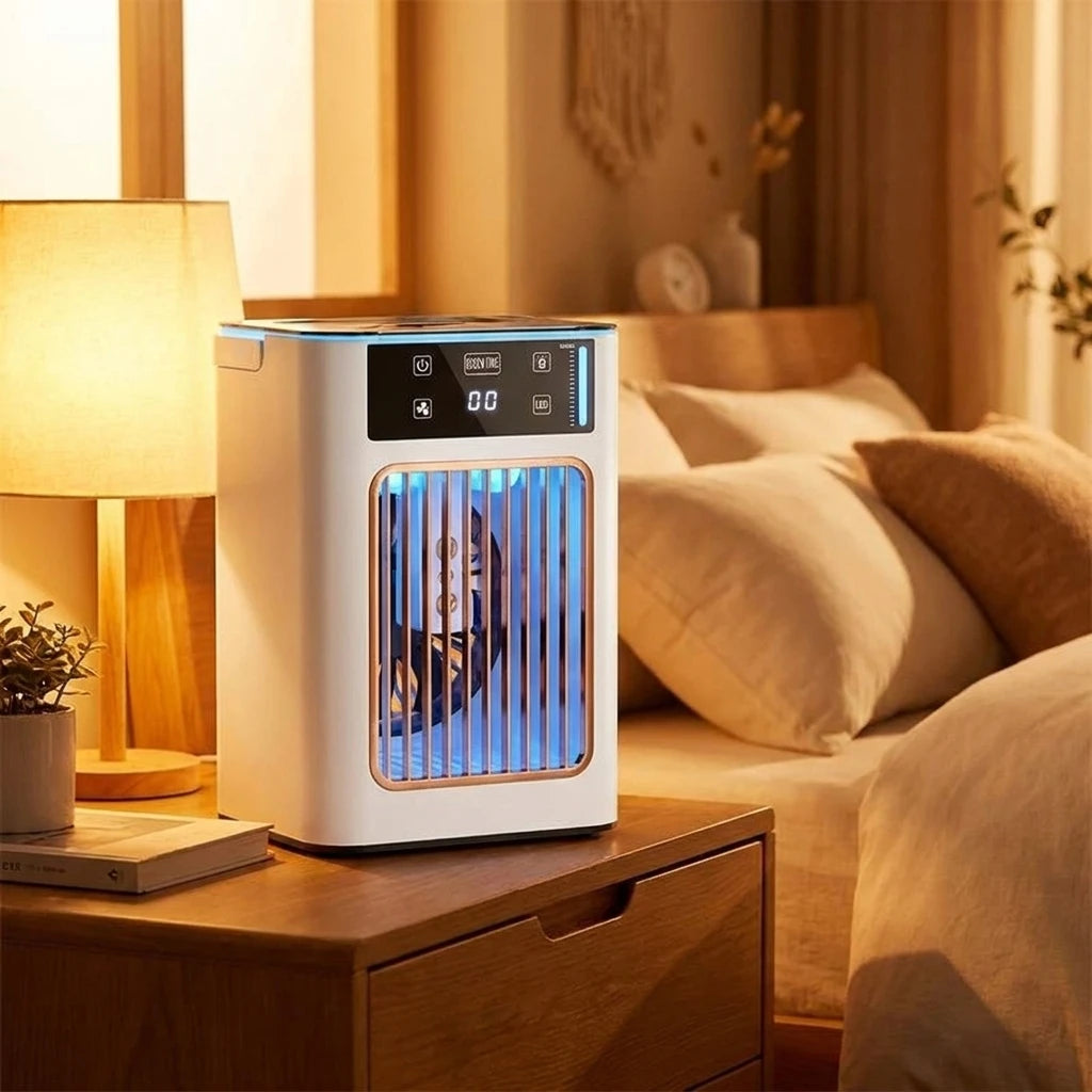 Turbocharged Desktop Air Cooler & Humidifier