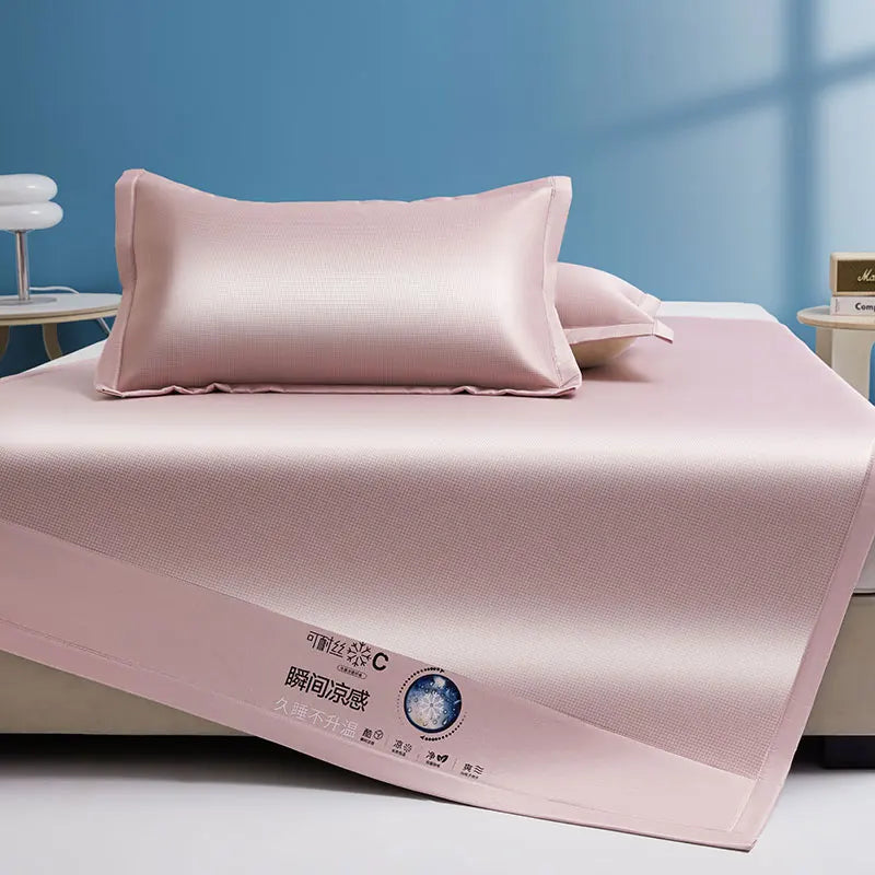Carbon Fiber Ice Silk Cooling Bed Pad Set – 8