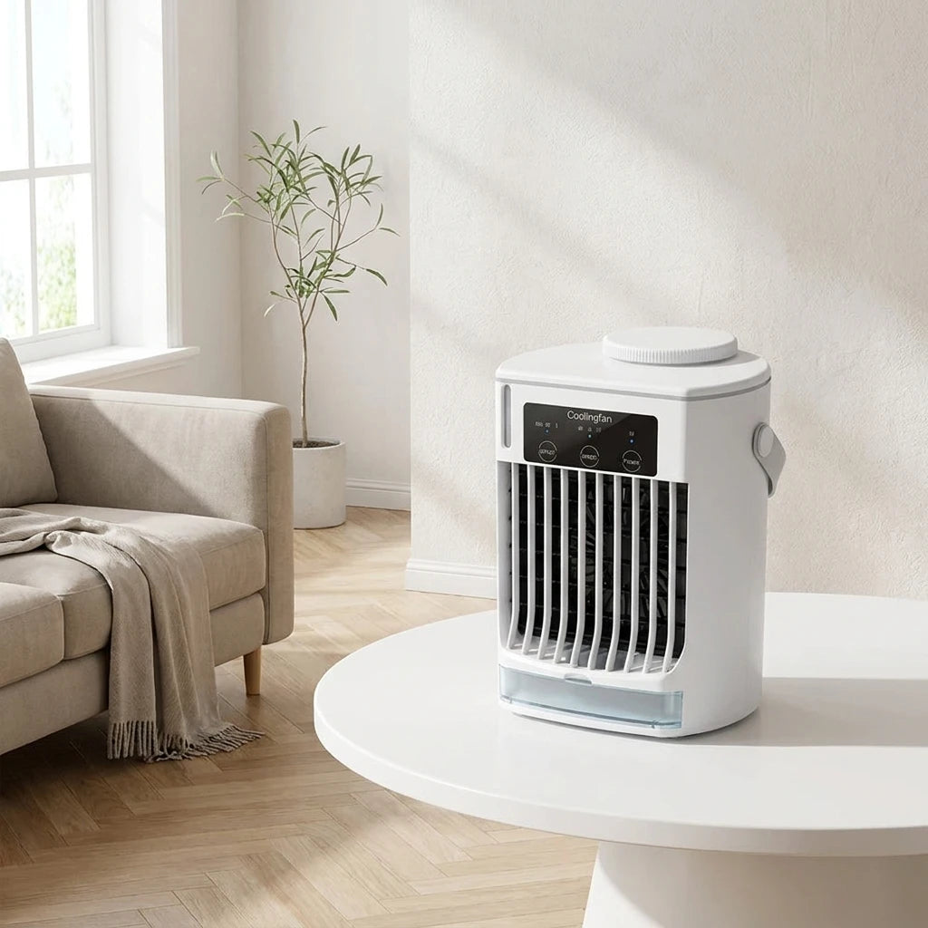 Small Space Desktop Air Cooler & Humidifier