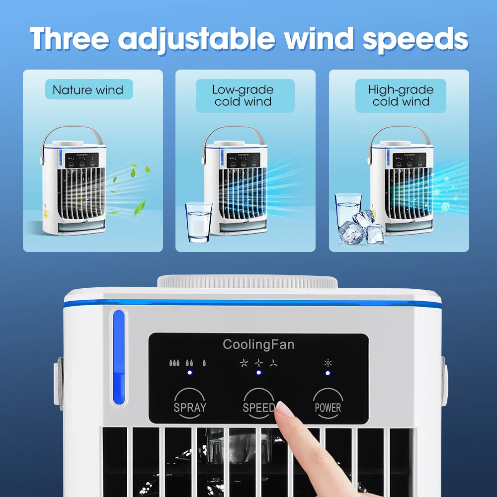 Small Space Desktop Air Cooler & Humidifier
