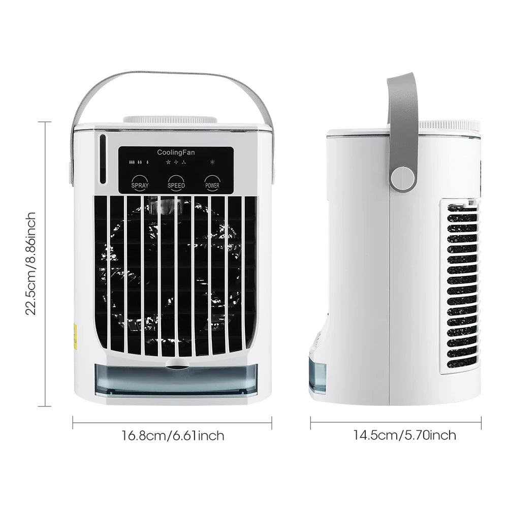 Small Space Desktop Air Cooler & Humidifier