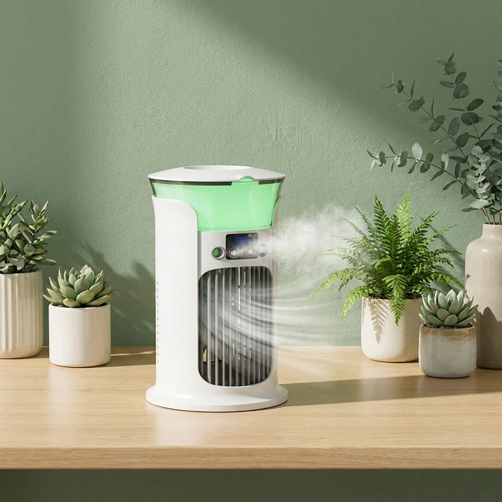 Mute Desktop Mini Air Cooler & Humidifier – Kewling Solutions