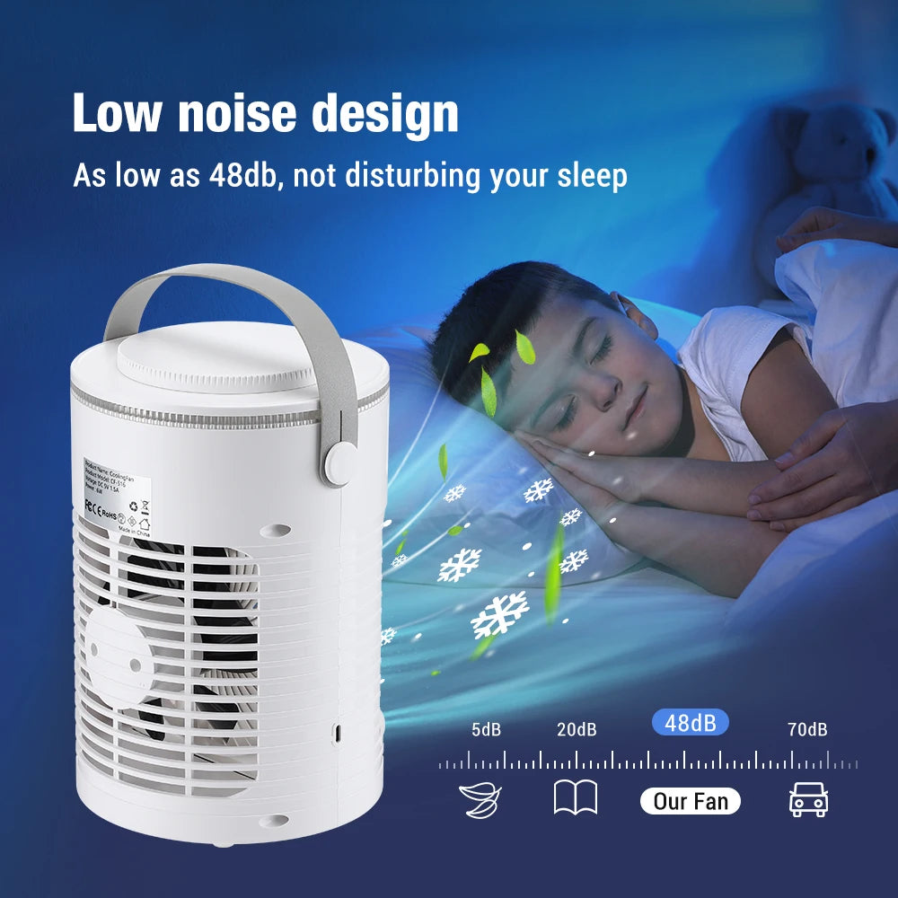 Small Space Desktop Air Cooler & Humidifier