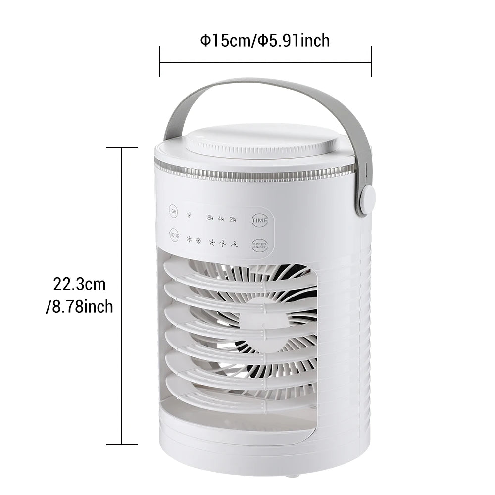 Small Space Desktop Air Cooler & Humidifier