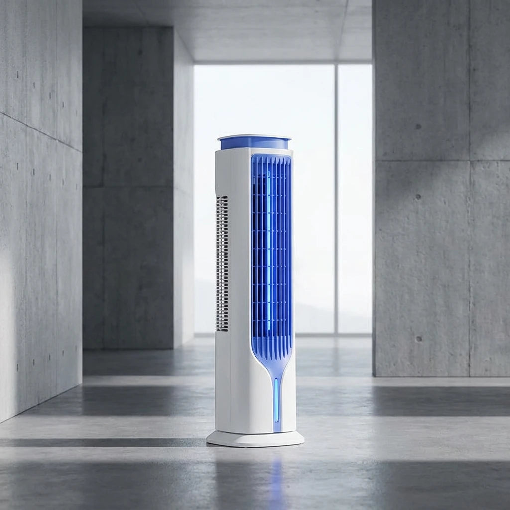 Rechargeable Wall-Mount Tower Fan – 3