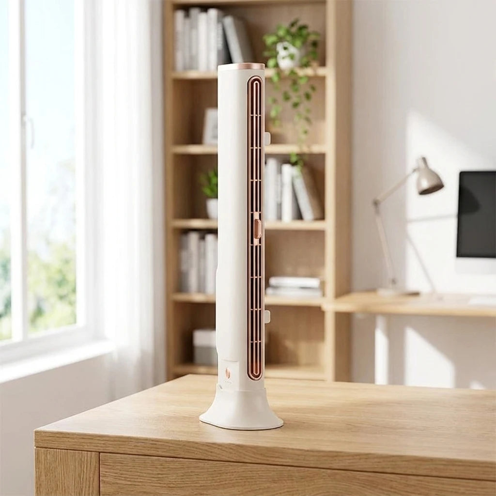 Bladeless Wall-Mount & Stand Tower Fan – 5