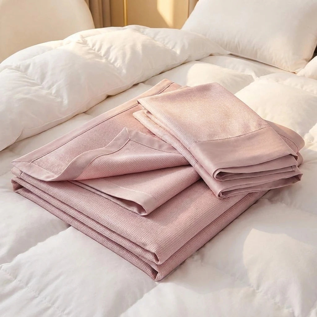 Carbon Fiber Ice Silk Cooling Bed Pad Set – Kewling Solutions