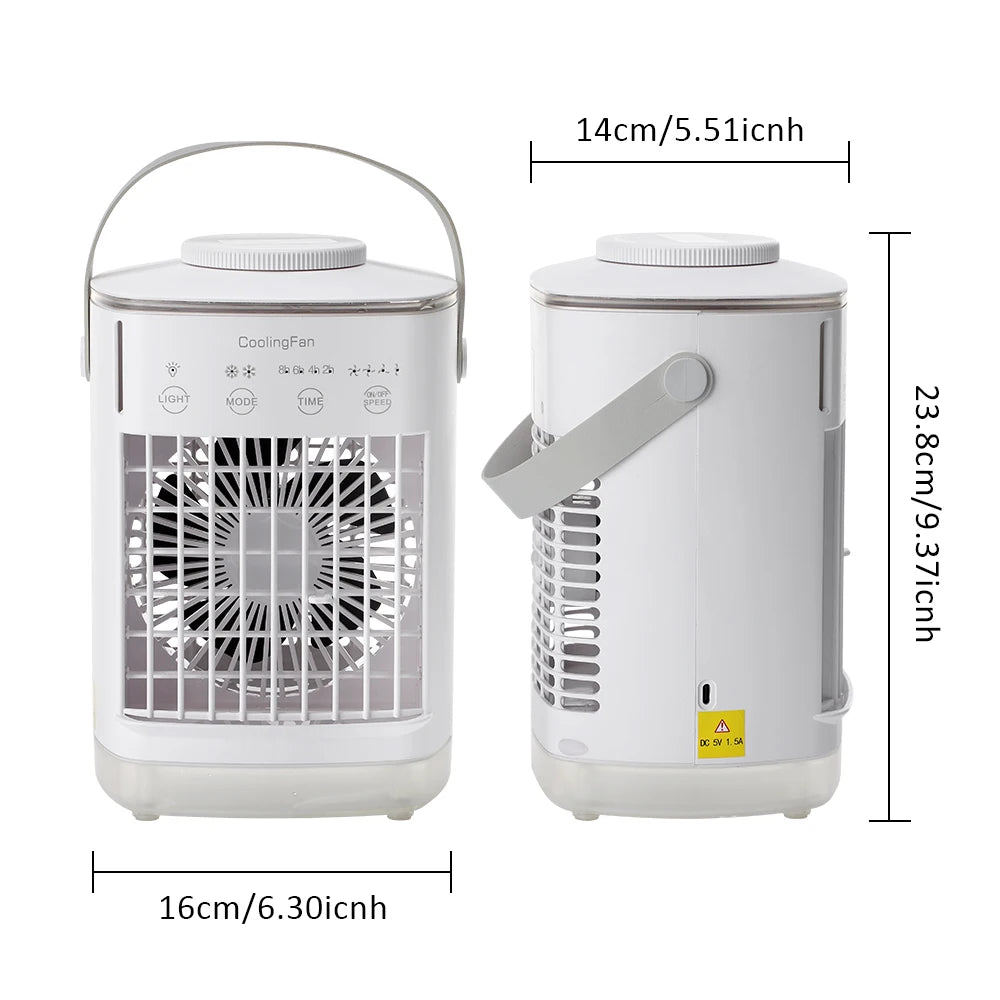 Small Space Desktop Air Cooler & Humidifier