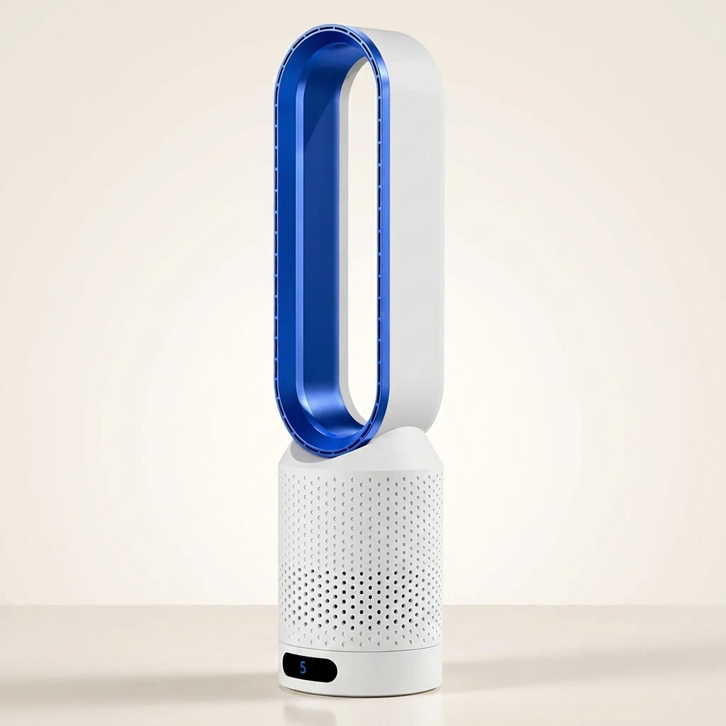 3-in-1 Bladeless Fan, Heater & Purifier