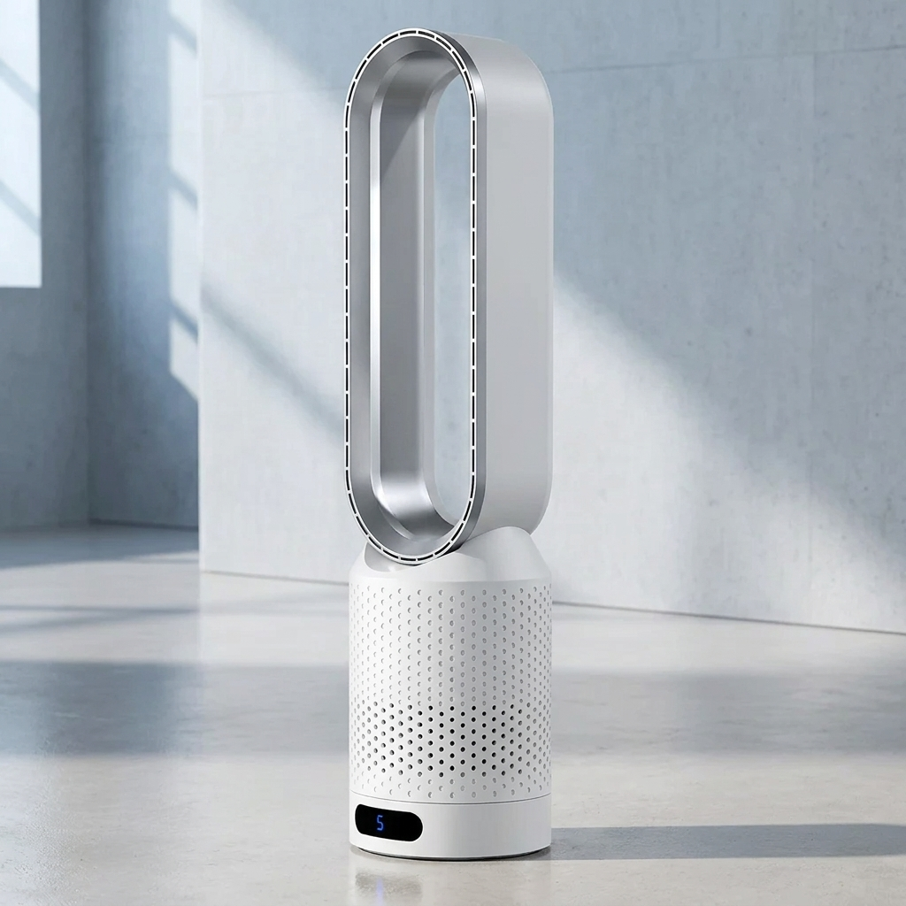 3-in-1 Bladeless Fan, Heater & Purifier