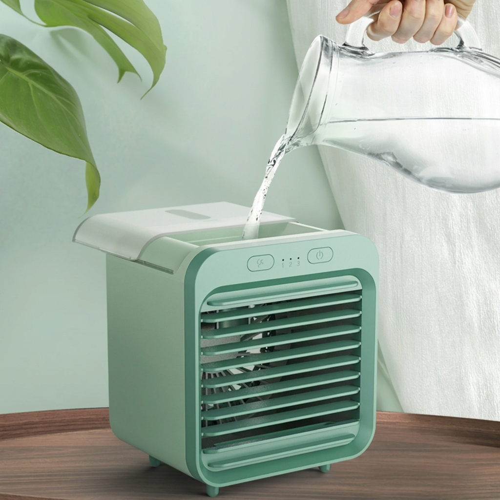 Rechargeable Mini Air Cooler & Humidifier