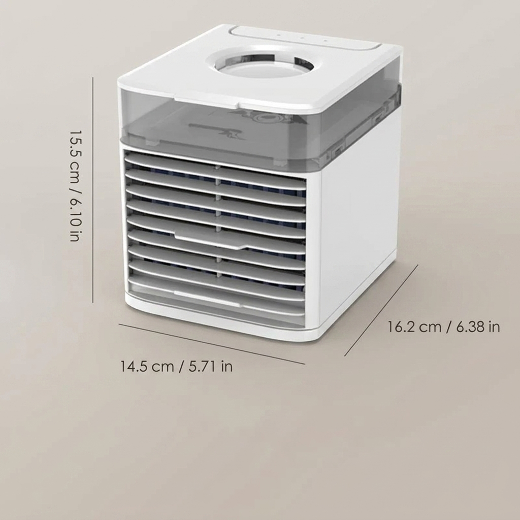 Mini Water-Cooled Spray Desk Fan – 4