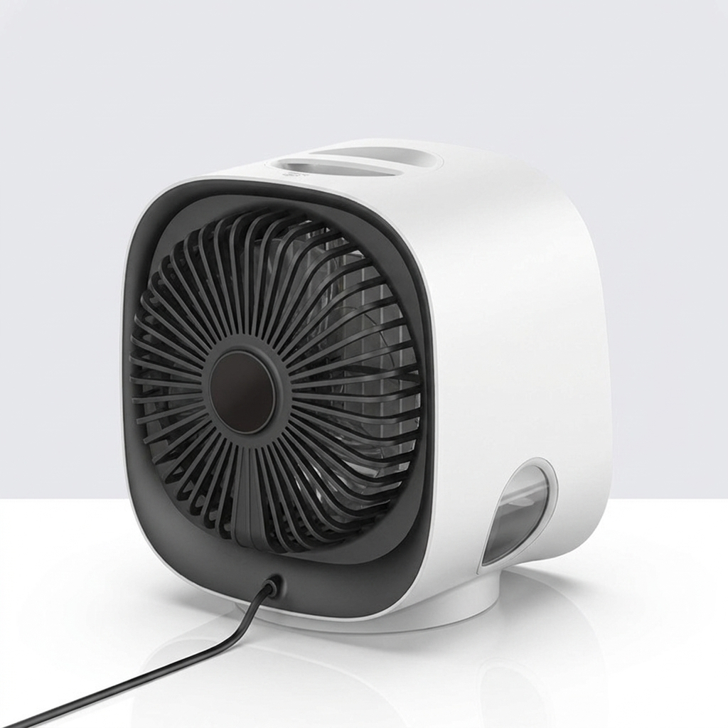 Silent Bladeless Water-Cooled Fan