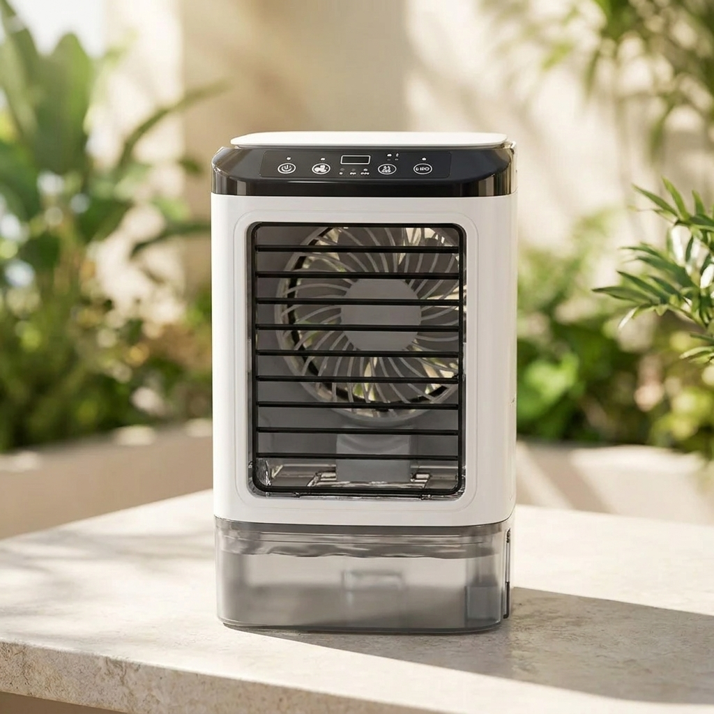 Mini Personal Air Cooler with Night Light – 21