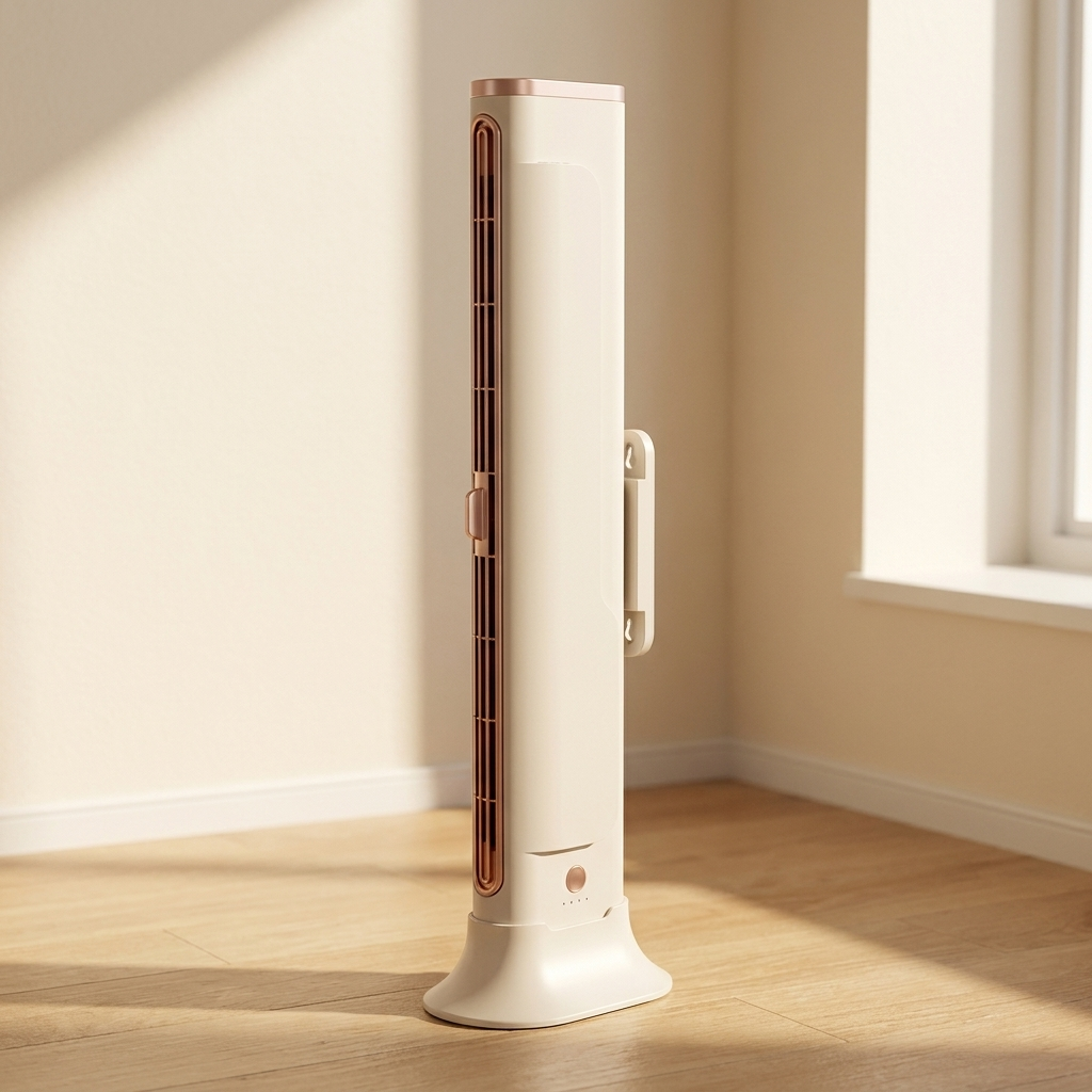 Bladeless Wall-Mount & Stand Tower Fan